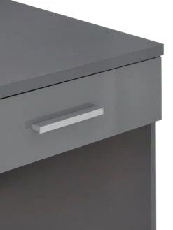 Very Home Prague Gloss Drawers Dressing Table 13 Very Home Prague Gloss Drawers Dressing Table -FurniHaven Shop UHQG6 SQ6 0000000563 GREY GLOSS SLd2