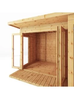 MERCIA 10 X 8 Premium Garden Room Summerhouse With Side Shed - FSC® Certified -FurniHaven Shop UJHHC SQ3 0000000099 N A SLd1