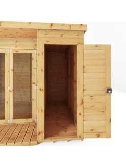 MERCIA 10 X 8 Premium Garden Room Summerhouse With Side Shed - FSC® Certified -FurniHaven Shop UJHHC SQ4 0000000099 N A SLd2
