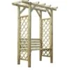 MERCIA Pergola Arbour Seat -FurniHaven Shop UJHMQ SQ1 0000000099 N A SLf