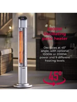 Tower Portable Heater -FurniHaven Shop UKT4D SQ3 0000000099 N A SLd1
