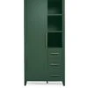 Mamas & Papas Melfi Storage Wardrobe - Green 2 Mamas & Papas Melfi Storage Wardrobe - Green -FurniHaven Shop ULNWH SQ1 0000000047 GREEN SLf