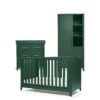 Mamas & Papas Melfi Cotbed, Dresser & Storage Wardrobe - Green -FurniHaven Shop ULNWK SQ1 0000000047 GREEN SLf