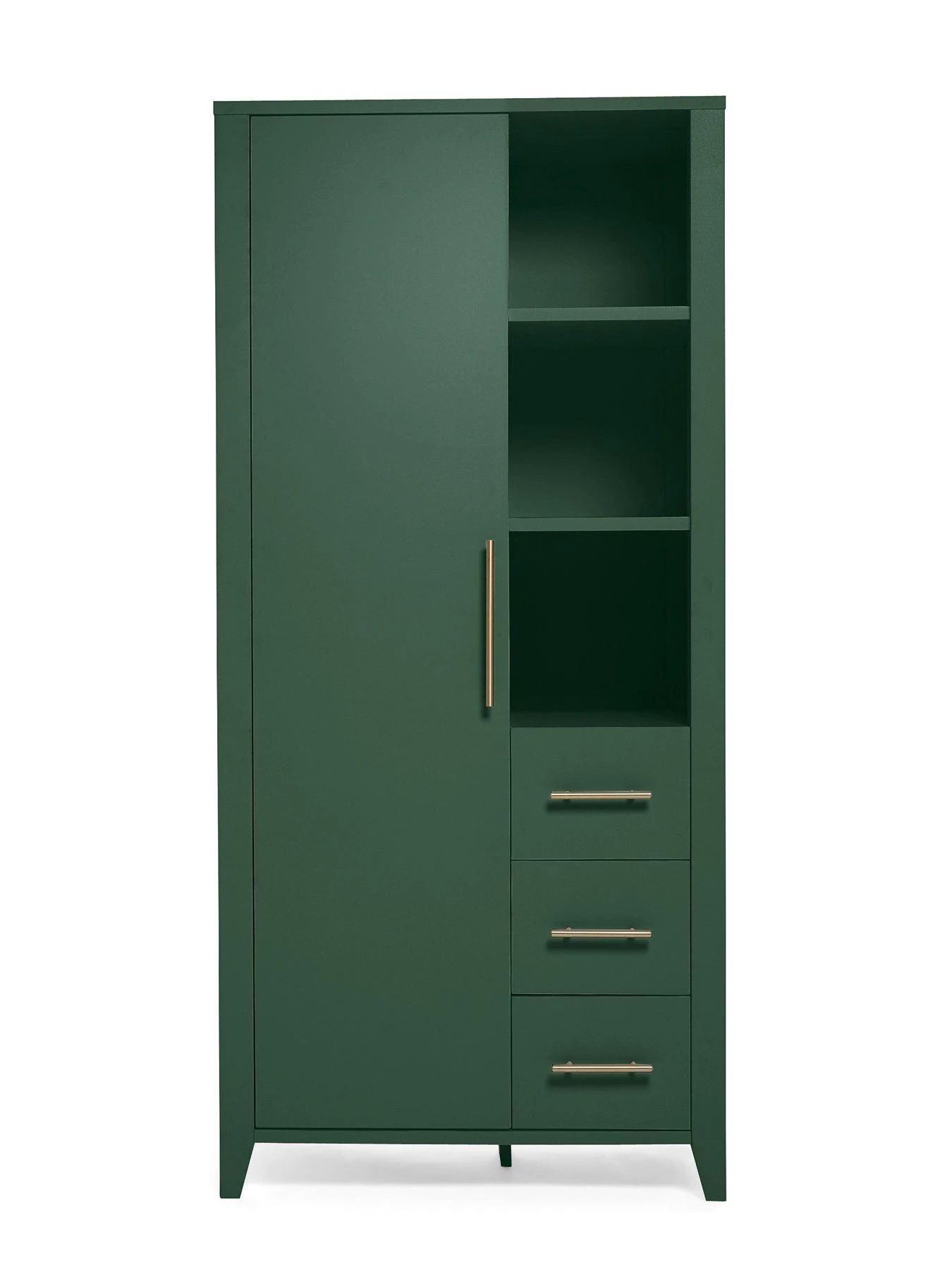 Mamas & Papas Melfi Cotbed, Dresser & Storage Wardrobe - Green 8 Mamas & Papas Melfi Cotbed, Dresser & Storage Wardrobe - Green - Image 6