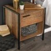 LPD Furniture Hoxton Bedside Cabinet