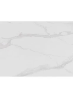 Julian Bowen Palermo 100 Cm Round Pedestal Dining Table - White Marble/Gold -FurniHaven Shop UPPUD SQ5 0000000013 WHITE SLd1