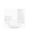 Snuz SnuzKot Skandi 3-Piece Nursery Furniture Set - White -FurniHaven Shop UQ6HH SQ1 0000000013 WHITE SLf