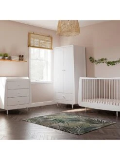 Snuz SnuzKot Skandi 3-Piece Nursery Furniture Set - White -FurniHaven Shop UQ6HH SQ2 0000000013 WHITE RSr