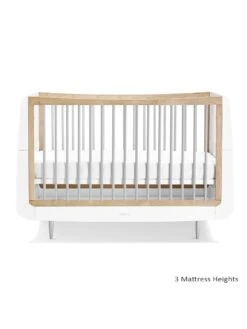 Snuz SnuzKot Skandi 3-Piece Nursery Furniture Set - White/Grey -FurniHaven Shop UQ6HJ SQ5 0000000005 GREY SLd1