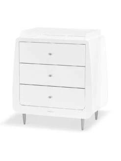 Snuz SnuzKot Skandi 3-Piece Nursery Furniture Set - White/Grey -FurniHaven Shop UQ6HJ SQ6 0000000005 GREY SLd2
