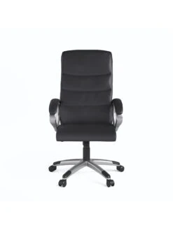 Alphason Hampton Leather Office Chair - Black -FurniHaven Shop UQJR5 SQ3 0000000004 BLACK SLd