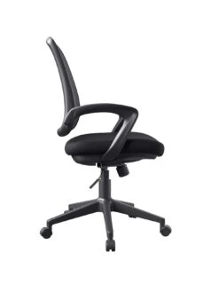Alphason Marvin Office Chair - Black -FurniHaven Shop UQJRV SQ4 0000000004 BLACK SLd
