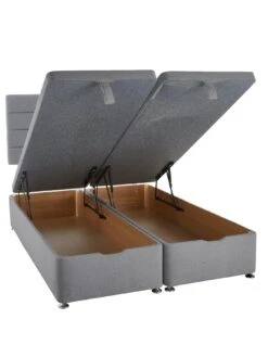 Airsprung Emme Comfort Ottoman Divan - Grey (Headboard Not Included) -FurniHaven Shop UR22E SQ3 0000000005 GREY SLd