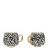 Premier Housewares London Leo Set Of 2 Leopard Mugs -FurniHaven Shop UR4KV SQ1 0000000830 MONOCHROME SLf