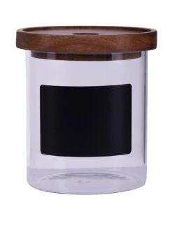 Premier Housewares Tromso Chalkboard Glass Storage Jar