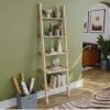 Vida Designs York 5 Tier Ladder Bookcase - Pine -FurniHaven Shop UR589 SQ1 0000000144 PINE RSr