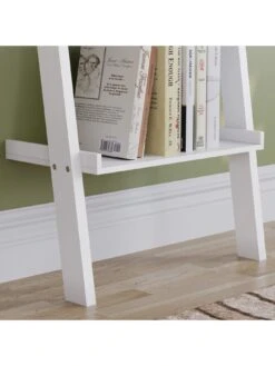 Vida Designs York 4 Tier Ladder Bookcase - White -FurniHaven Shop UR5BE SQ4 0000000013 WHITE SLd
