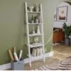 Vida Designs York 5 Tier Ladder Bookcase - White 2 Vida Designs York 5 Tier Ladder Bookcase - White -FurniHaven Shop UR5BF SQ1 0000000013 WHITE RSr