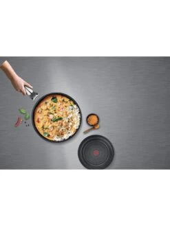 Tefal Ingenio Premium Bakelite Handle & Stainless Steel Insert -FurniHaven Shop UR8N4 SQ4 0000000004 BLACK SLd2