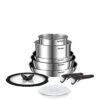 Tefal Ingenio Emotion 10pc Removable Handle, Stackable Induction Pan Set L897SA74 -FurniHaven Shop UR8NU SQ1 0000000099 N A SLf