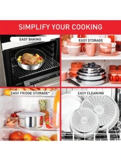 Tefal Ingenio Emotion 10pc Removable Handle, Stackable Induction Pan Set L897SA74 -FurniHaven Shop UR8NU SQ6 0000000099 N A SLd4