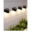 Streetwize Urbane Solar Fence Lights (Pack Of 4) -FurniHaven Shop UR96L SQ1 0000000099 N A SLf