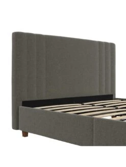 Queer Eye Charis Linen Double Bed -FurniHaven Shop URJYD SQ6 0000000005 GREY SLd3