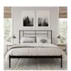 Queer Eye Jensen Metal Bed 2 Queer Eye Jensen Metal Bed -FurniHaven Shop URL8R SQ1 0000000004 BLACK SLa