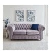 Very Home Laura Chesterfield Fabric 2 Seater Sofa - Grey - FSC® Certified 2 Very Home Laura Chesterfield Fabric 2 Seater Sofa - Grey - FSC® Certified -FurniHaven Shop URLBD SQ1 0000000005 GREY SLf