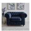 Very Home Laura Chesterfield Fabric Armchair - Navy - FSC® Certified 2 Very Home Laura Chesterfield Fabric Armchair - Navy - FSC® Certified -FurniHaven Shop URLMP SQ1 0000000048 NAVY SLf
