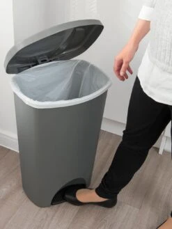 Addis 50-Litre Pedal Bin -FurniHaven Shop URQT6 SQ5 0000000215 LIGHT GREY SLd3