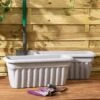 Wham Set Of 2 Vista 60cm Trough Upcycle -FurniHaven Shop UT8D7 SQ1 0000000005 GREY SLf