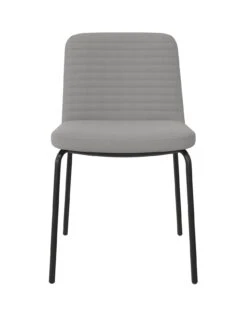 Queer Eye Corey Pair Of Dining Chairs - Grey 10 Queer Eye Corey Pair Of Dining Chairs - Grey -FurniHaven Shop UTFCD SQ3 0000000005 GREY SLa