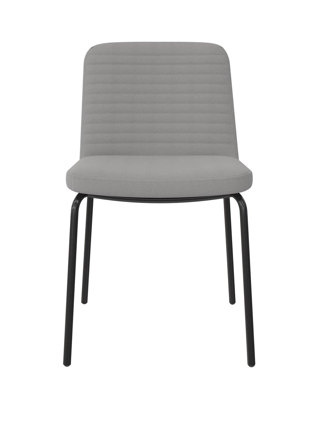 Queer Eye Corey Pair Of Dining Chairs - Grey 5 Queer Eye Corey Pair Of Dining Chairs - Grey - Image 3