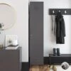 Queer Eye Bradford Single Metal Storage Cabinet - Grey -FurniHaven Shop UTFFK SQ1 0000000005 GREY RSr