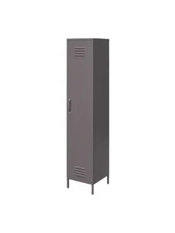 Queer Eye Bradford Single Metal Storage Cabinet - Grey -FurniHaven Shop UTFFK SQ6 0000000005 GREY RSr1