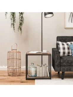 Queer Eye Quincy End Table -FurniHaven Shop UTFFQ SQ4 0000000006 OAK SLd1