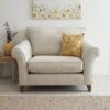 Very Home Willow Fabric Snuggle Chair -FurniHaven Shop UUNSX SQ1 0000000532 LINEN RSr
