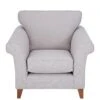Very Home Willow Fabric Armchair -FurniHaven Shop UUNT2 SQ2 0000001226 PEBBLE SLf