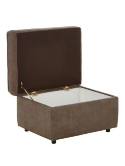 Very Home Bilboa Fabric Storage Footstool -FurniHaven Shop UUTBQ SQ4 0000000066 COFFEE SLa