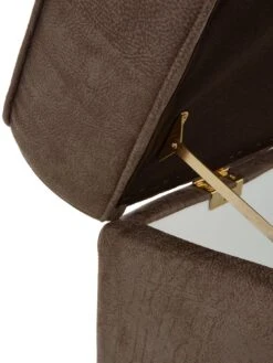 Very Home Bilboa Fabric Storage Footstool -FurniHaven Shop UUTBQ SQ6 0000000066 COFFEE SLd1