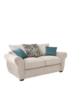 Very Home Flair Fabric 2 Seater Sofa -FurniHaven Shop UUTNM SQ4 0000000035 SILVER SLa