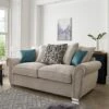 Very Home Flair Fabric 3 Seater Sofa -FurniHaven Shop UUTNT SQ1 0000000035 SILVER RSr