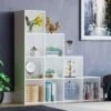 Vida Designs Durham 10 Cube Staircase Storage Unit - White -FurniHaven Shop UVJ5L SQ1 0000000013 WHITE RSr
