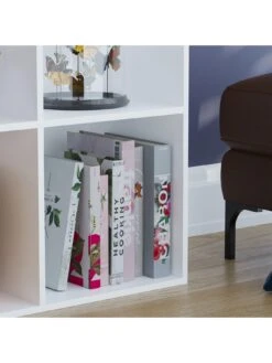 Vida Designs Durham 3 X 3 Cube Storage Unit - White -FurniHaven Shop UVJ64 SQ5 0000000013 WHITE SLd1