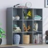 Vida Designs Durham 3 x 3 Cube Storage Unit - Grey -FurniHaven Shop UVJ65 SQ1 0000000005 GREY RSr