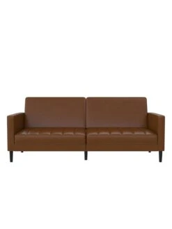 Queer Eye Qe Liam Faux Leather Futon -FurniHaven Shop UVVBX SQ7 0000000099 N A DGy