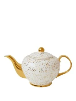 Bombay Duck Enchante Speckled Gold Teapot