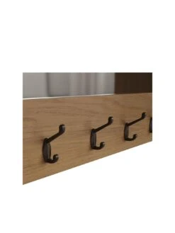 K-Interiors Shelton Ready Assembled Solid Wood Hall Bench Top -FurniHaven Shop UW56R SQ3 0000000138 RUSTIC OAK SLa