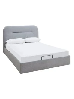 Very Home Mellow Fabric Ottoman Bed With Mattress Options (Buy And SAVE!) -FurniHaven Shop UW6V7 SQ2 0000000005 GREY RSr